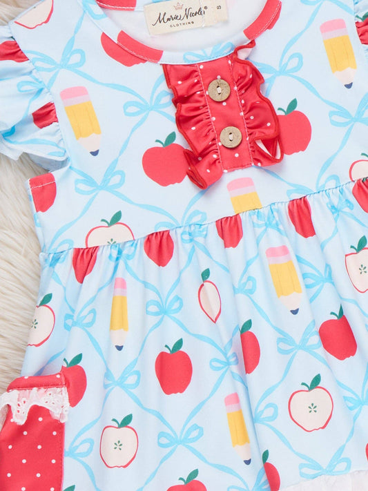 Bright Beginnings Apple & Pencil Outfit