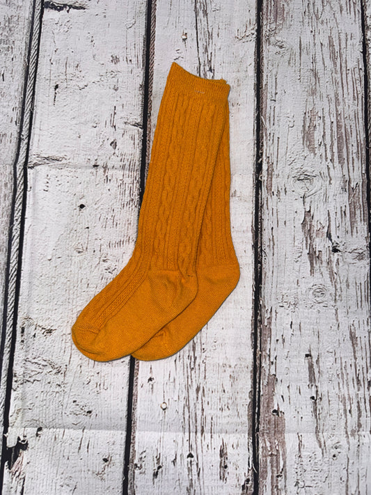 Baby Knit Knee High Socks
