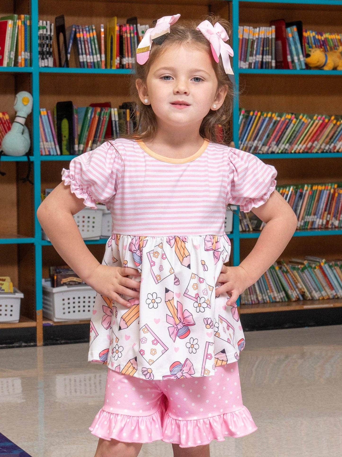 Striped Pretty Pencils Flutter Outfit