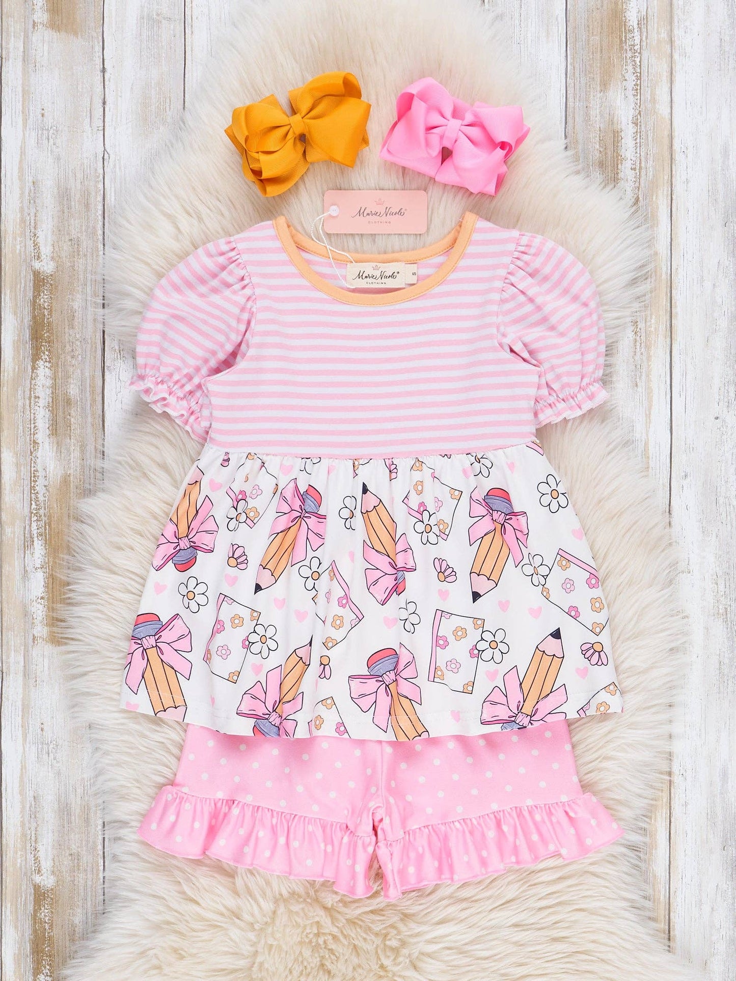 Striped Pretty Pencils Flutter Outfit
