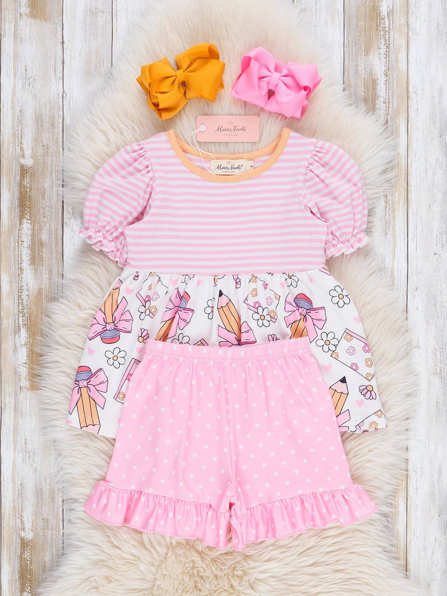 Striped Pretty Pencils Flutter Outfit