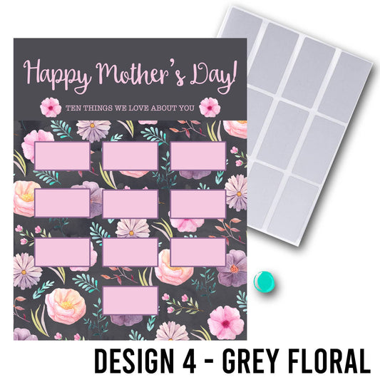 Mother's Day Scratch Off Card