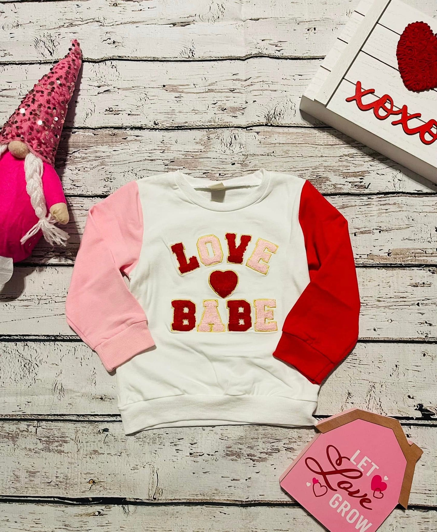 Love Babe Sweatshirt