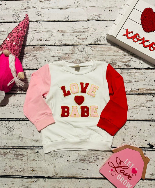 Love Babe Sweatshirt